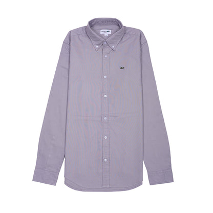 Lacoste Elegant Slate Button-Up Shirt