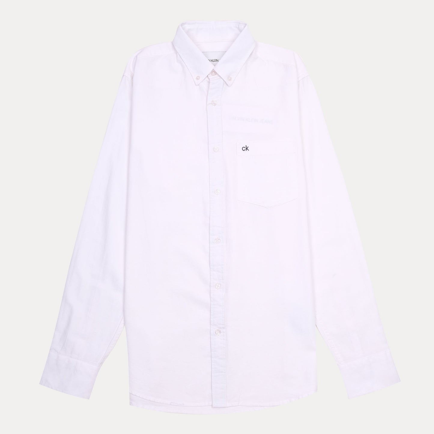 Calvin Klein Jeans Classic White Button-Up Shirt