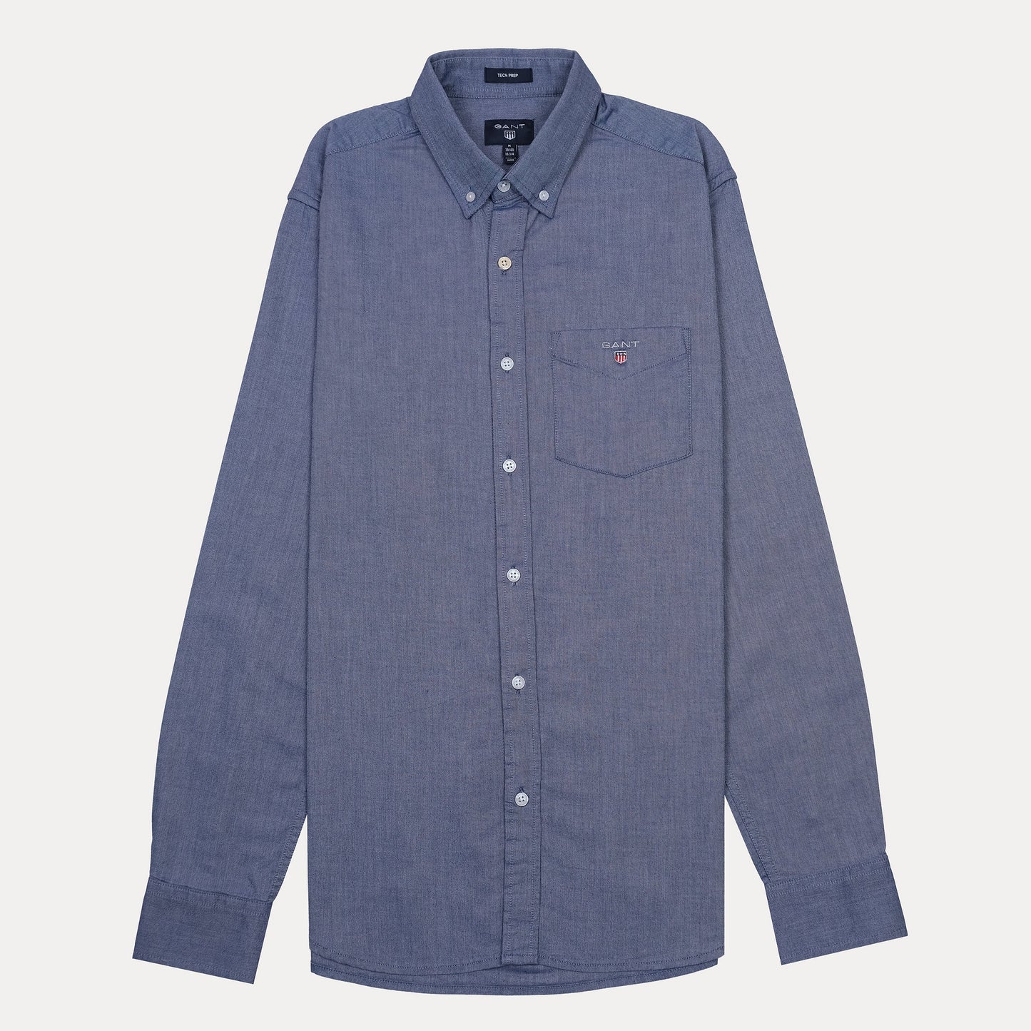 GANT Tech Prep Chambray Shirt in Serene Sky