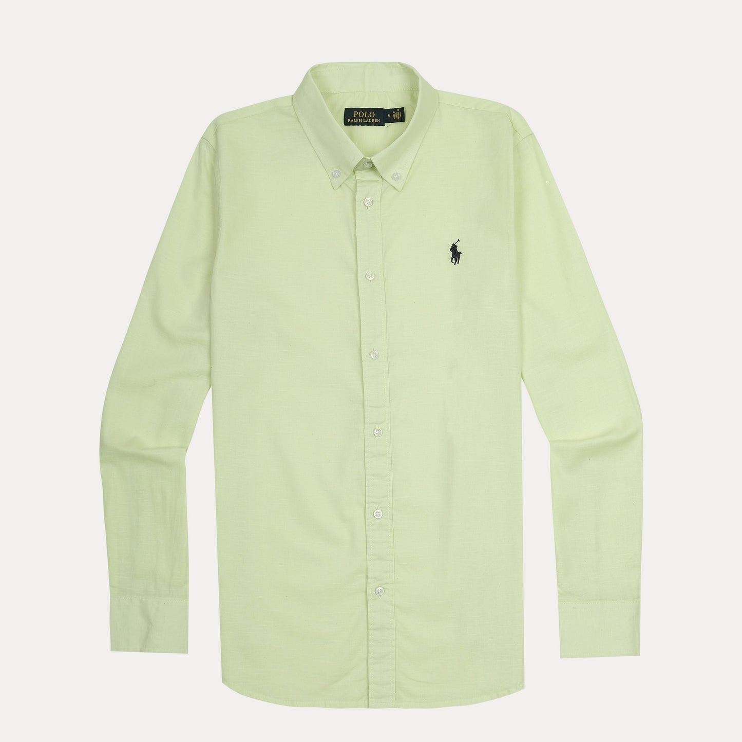 RALPH LAUREN Polo Ralph Lauren SLIM FIT Button-Down Shirt in Light Green