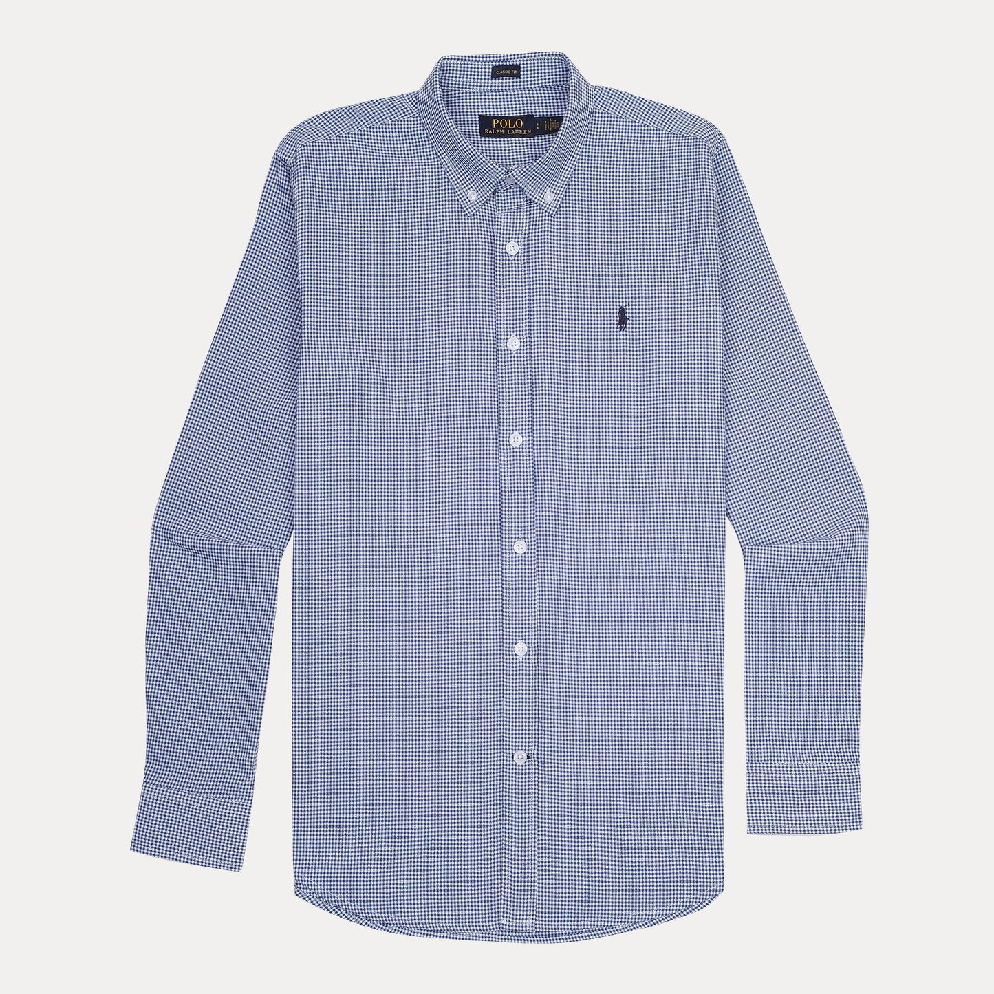 Polo Ralph Lauren Classic Fit Gingham Shirt in Nautical Navy