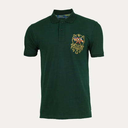 POLO RALPH LAUREN Opulent Pine Classic Fit Short Sleeve Piqu������ Polo Shirt