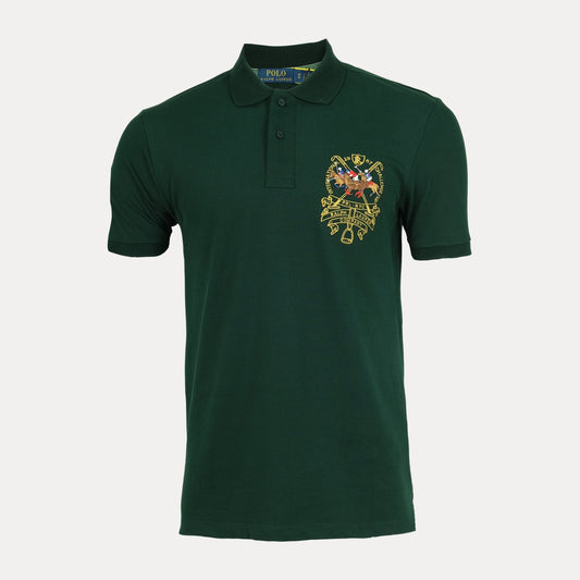 POLO RALPH LAUREN Opulent Pine Classic Fit Short Sleeve Piqu������ Polo Shirt