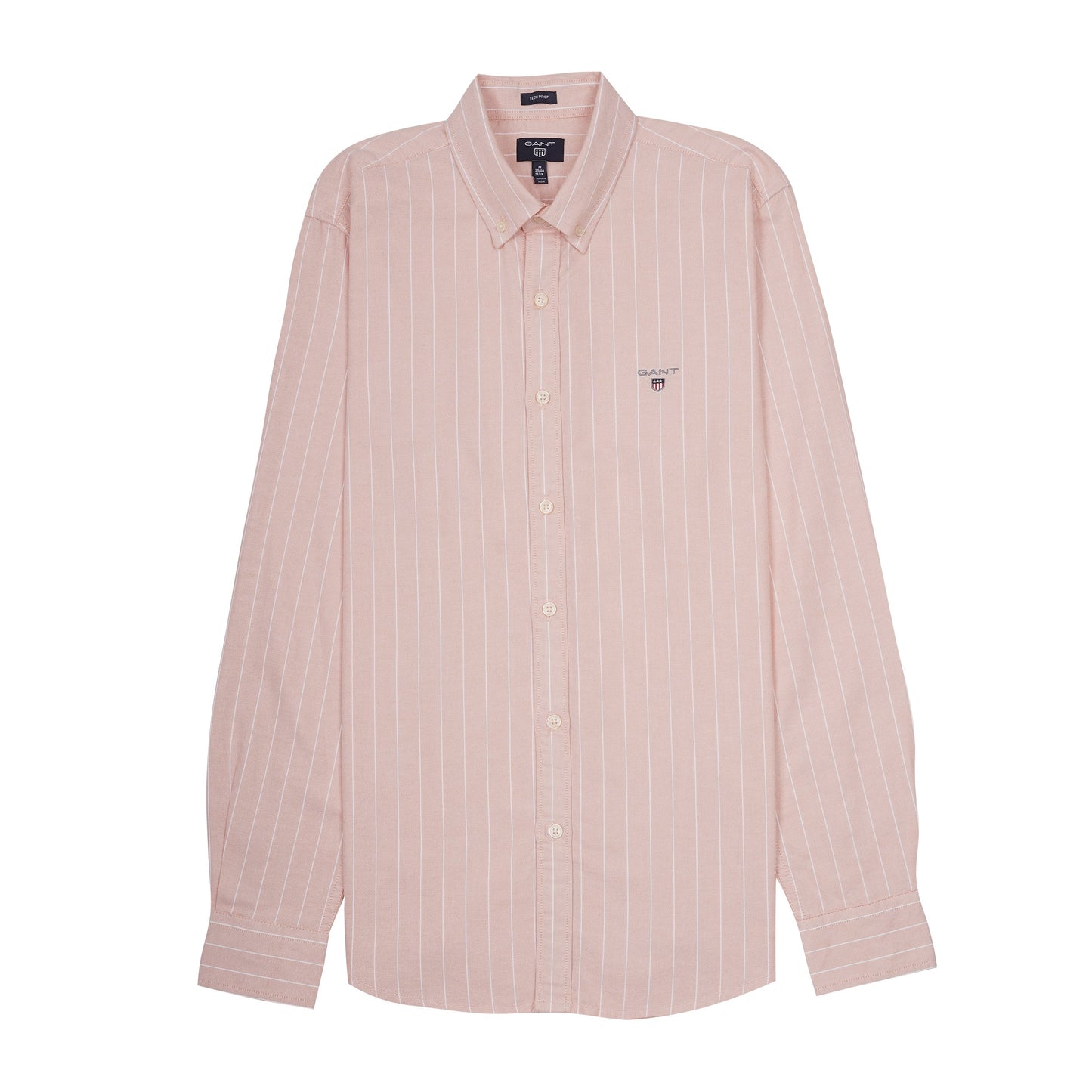 GANT Untamed Coral Tailored Fit Long Sleeve Button-Up Shirt