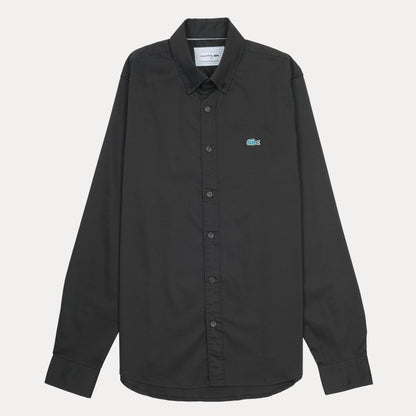 Lacoste Elegant Noir Slim Fit Shirt