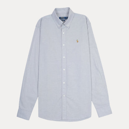Polo Ralph Lauren Custom Fit Button-Down Shirt in Light Blue