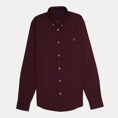 GANT Crimson Velvet Classic Fit Long Sleeve Button-Down Shirt