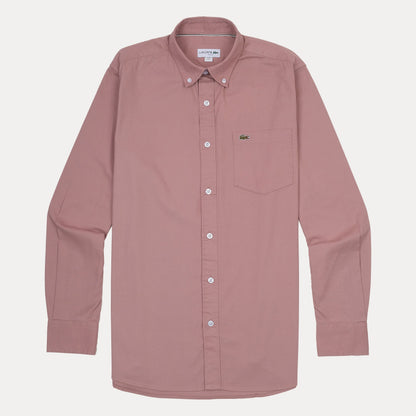 Lacoste Elegant Blush Button-Up Shirt