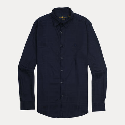 Ralph Lauren Elegant Midnight Plaid Button-Up Shirt