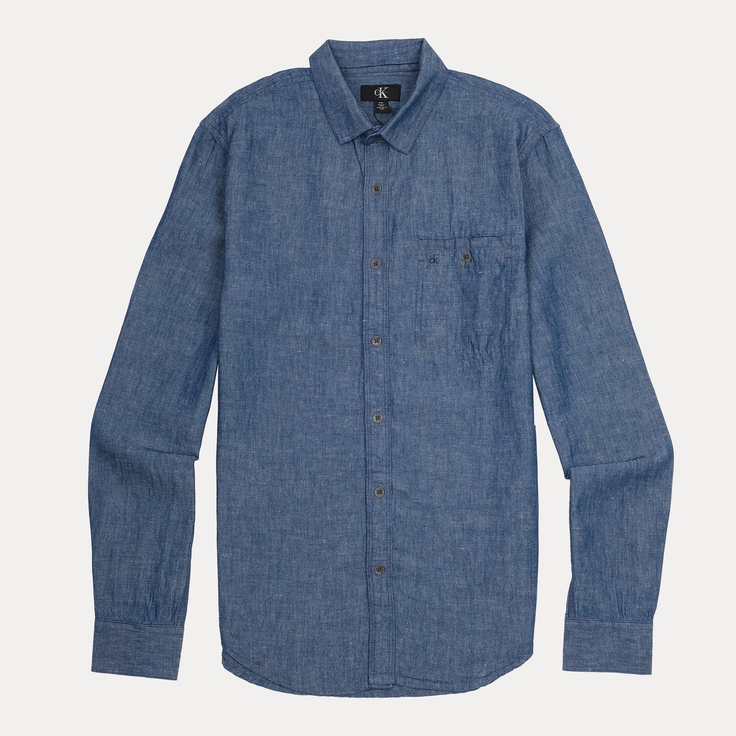 Calvin Klein Effortlessly Chic Chambray Button-Up Shirt