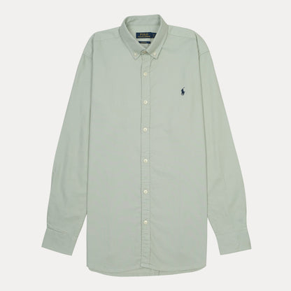 Polo Ralph Lauren Custom Fit Button-Down Shirt in Soft Green