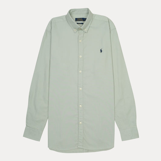 Polo Ralph Lauren Custom Fit Button-Down Shirt in Soft Green