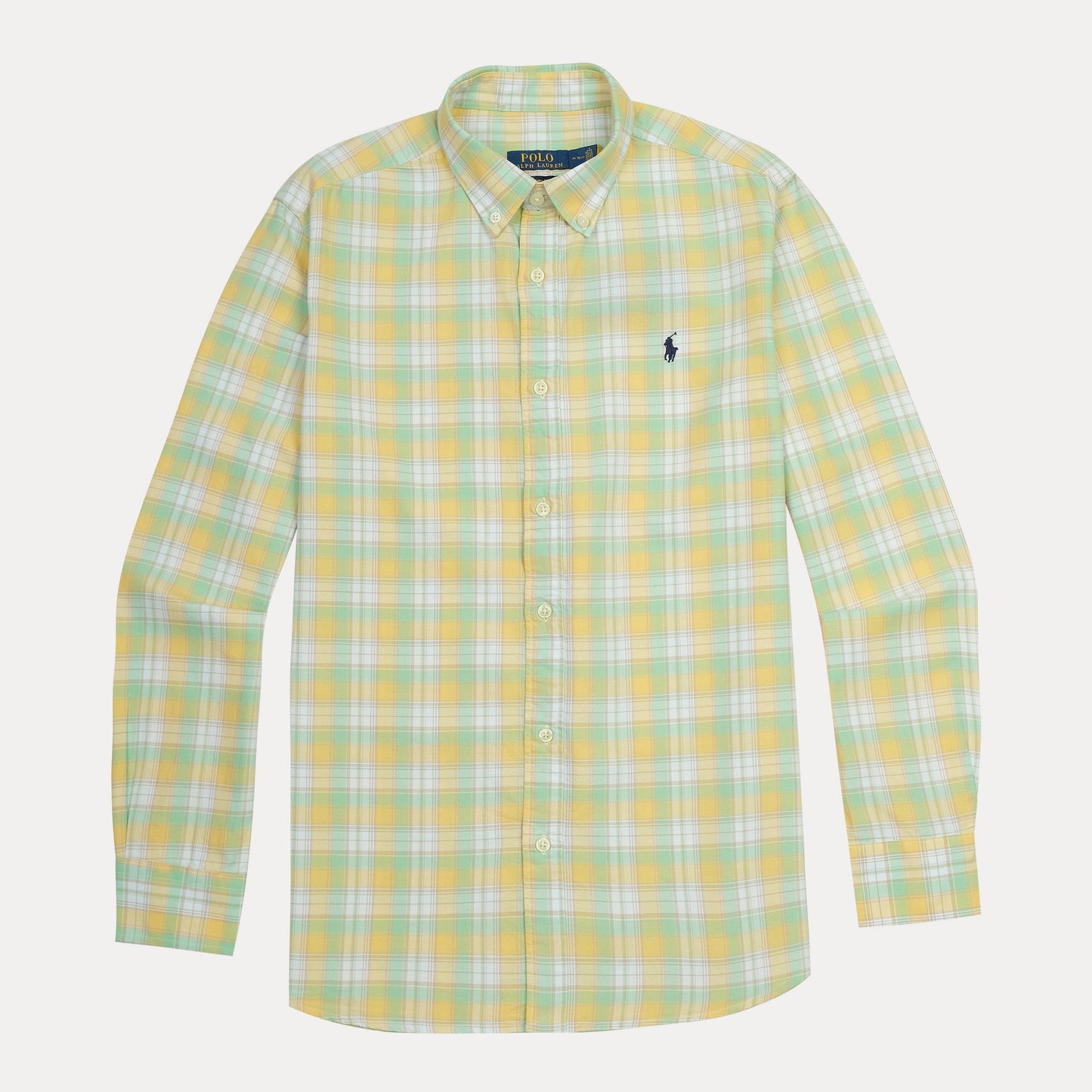 Polo Ralph Lauren Breezy Citrus Plaid Button-Up Shirt