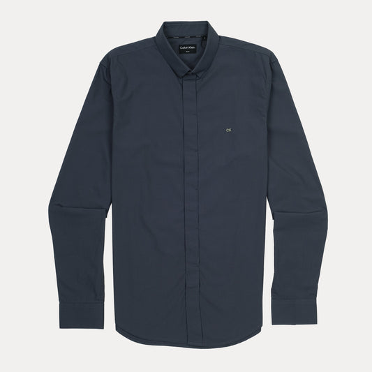 Calvin Klein Elegant Midnight Blue Slim Fit Shirt