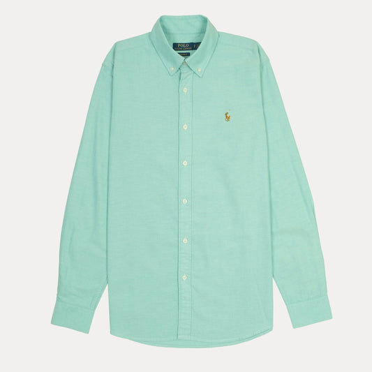 POLO RALPH LAUREN Classic Fit Button-Down Shirt in Mint Green