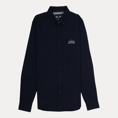 TOMMY HILFIGER Twilight Indigo Classic Fit Button-Down Shirt