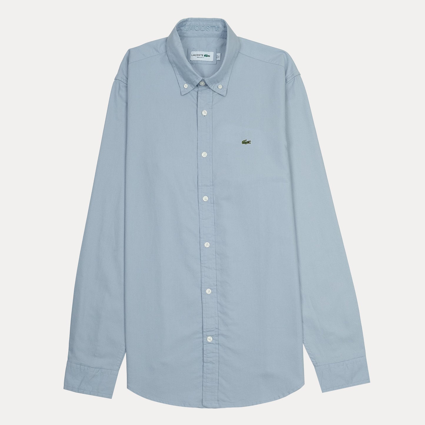 Lacoste Elegant Sky Blue Button-Up Shirt