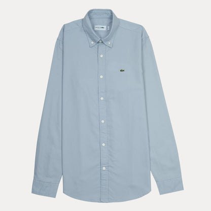 Lacoste Elegant Sky Blue Button-Up Shirt