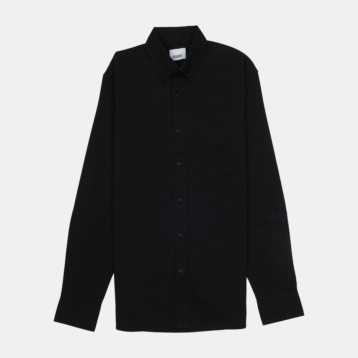Burberry Classic Black Button-Up Shirt