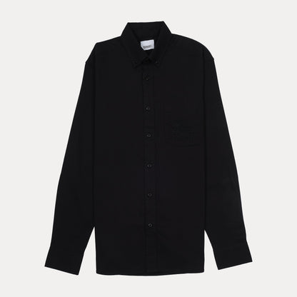 Burberry Classic Black Button-Up Shirt