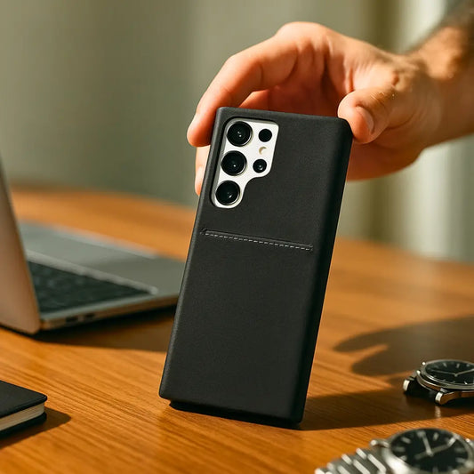 Velvety Matte Card Slot Case - Samsung