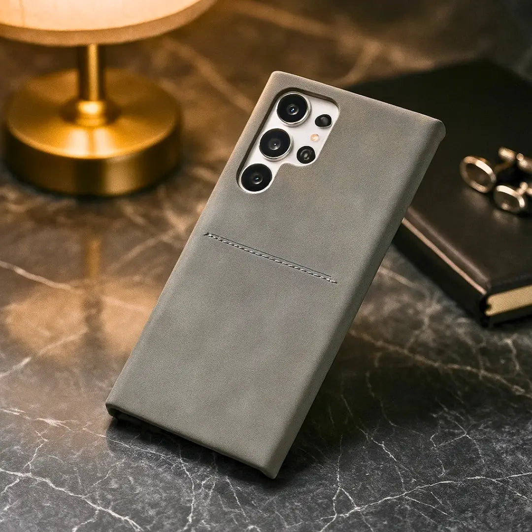 Velvety Matte Card Slot Case - Samsung