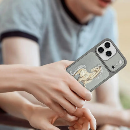 Boris Majestic Stallion Leather Case