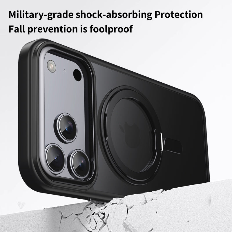 Hybrid Protection Magnetic Ring Case