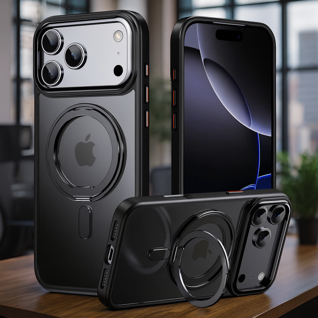 Hybrid Protection Magnetic Ring Case