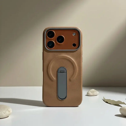 Rustic Stone Mag Stand Case