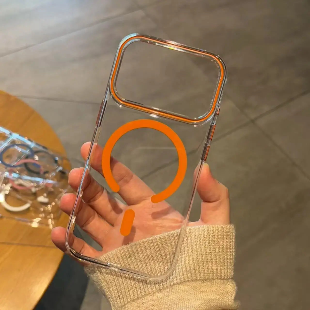 OpticX Clear MagSafe PC Anti-Yellow Case