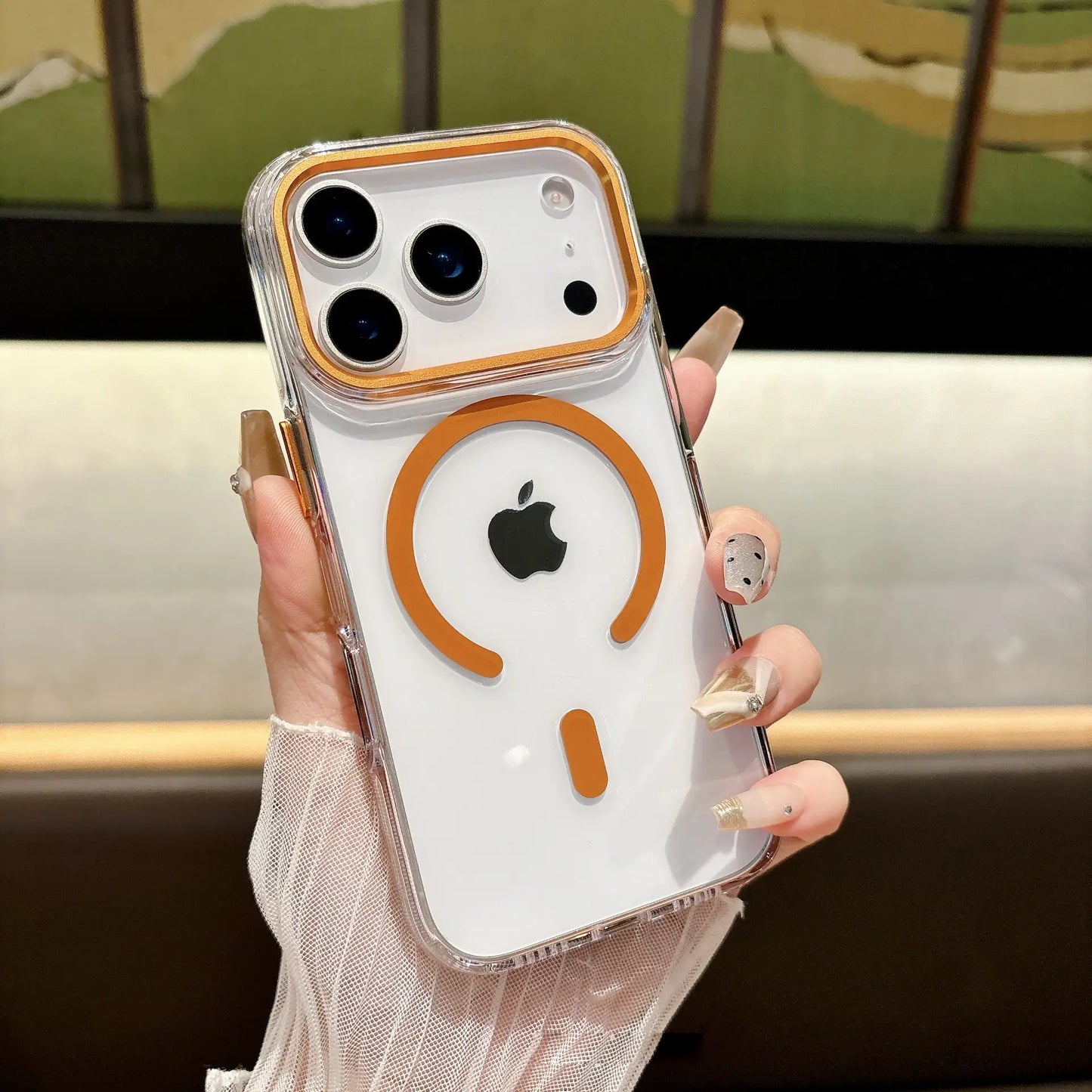 OpticX Clear MagSafe PC Anti-Yellow Case