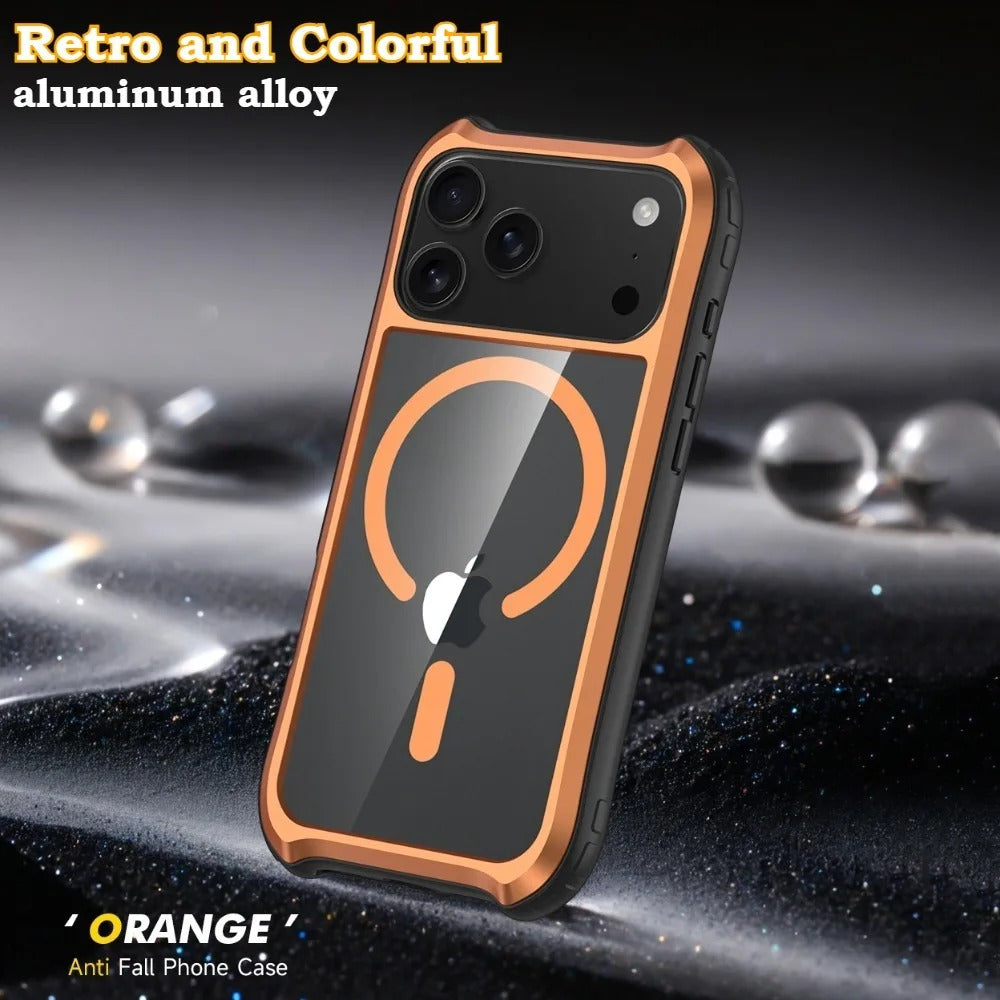 Retro Core Alloy MagSafe Case