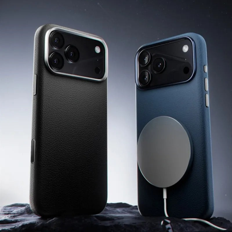 Smart Defense Magnetic Leather Case