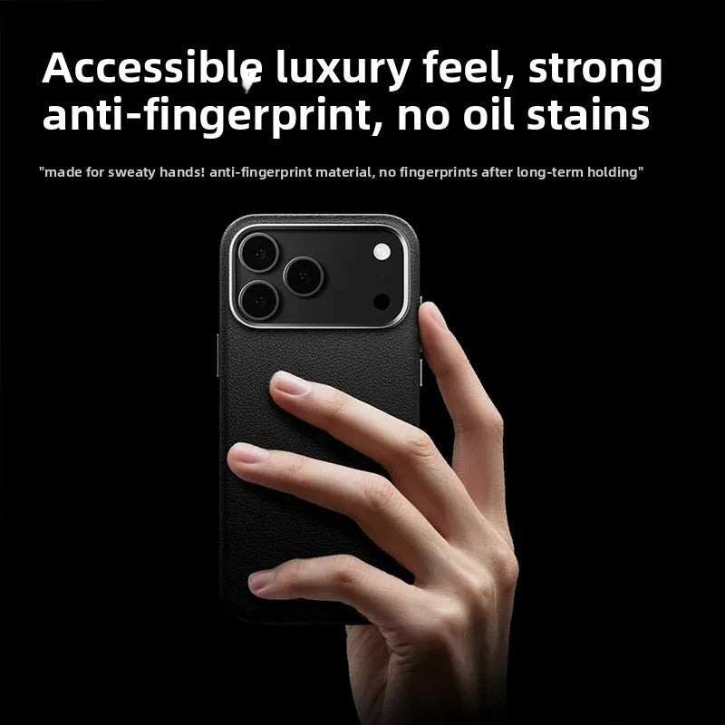 Smart Defense Magnetic Leather Case