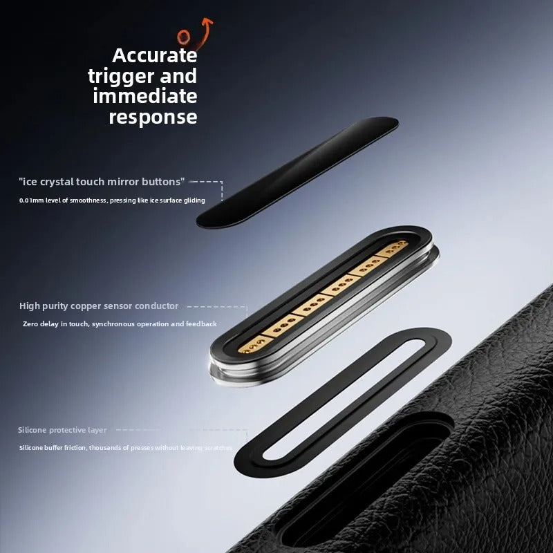 Smart Defense Magnetic Leather Case