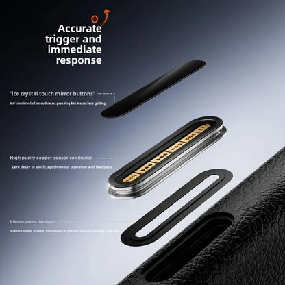 Smart Defense Magnetic Leather Case