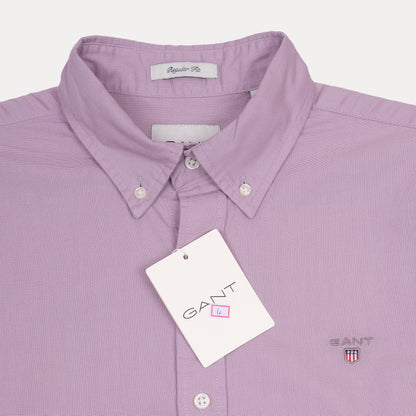 GANT Effortlessly Elegant Lavender Button-Up Shirt