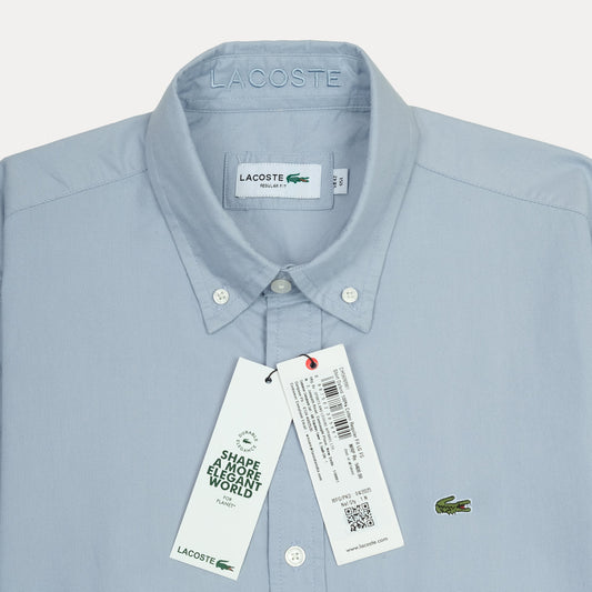 Lacoste Elegant Sky Blue Button-Up Shirt