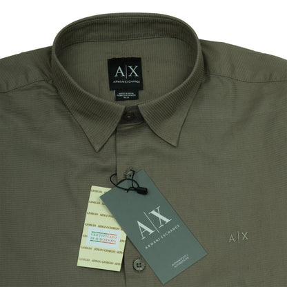 Armani Exchange Olive Whisper Long Sleeve Shirt