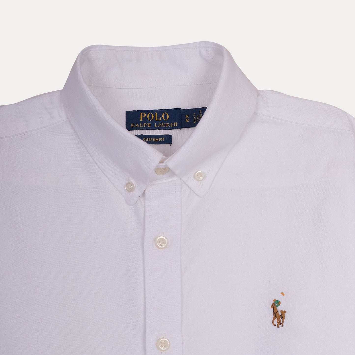 POLO RALPH LAUREN Classic Fit White Button-Down Shirt