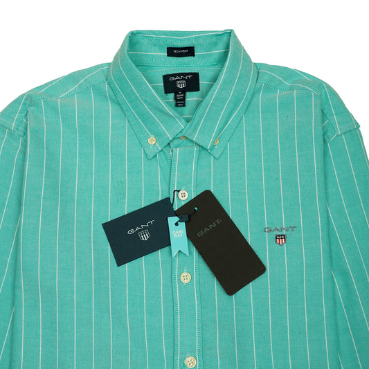 GANT Astral Aqua Tailored Fit Long Sleeve Shirt