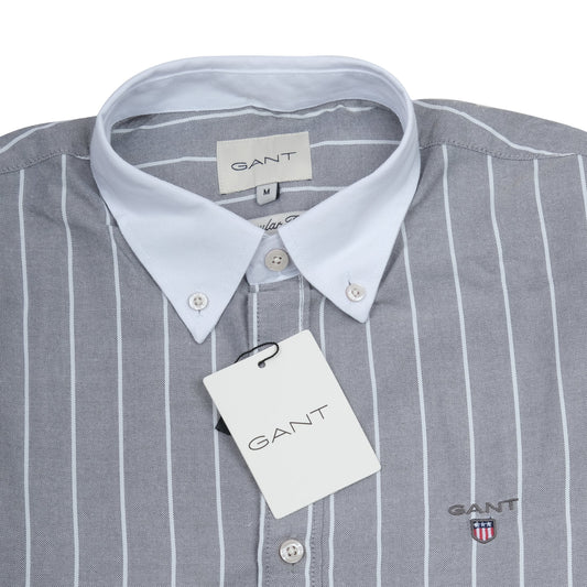 GANT Opulent Ashen Classic Fit Long Sleeve Dress Shirt