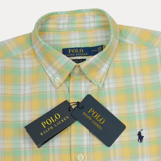 Polo Ralph Lauren Breezy Citrus Plaid Button-Up Shirt