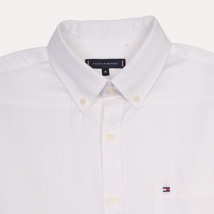 Tommy Hilfiger Classic White Button-Down Shirt