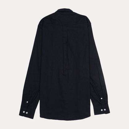 Polo Ralph Lauren Linen Classic Fit Black Button-Down Shirt