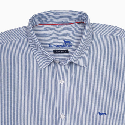 Harmont & Blaine Striped Regular Fit Shirt