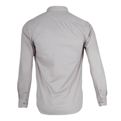 Lacoste Elegant Ecru Button-Up Shirt