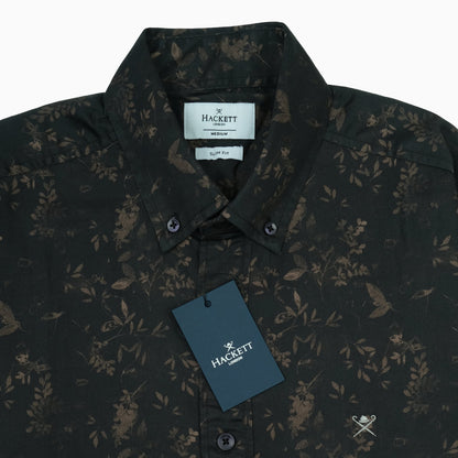 HACKETT Floral Print Long Sleeve Shirt
