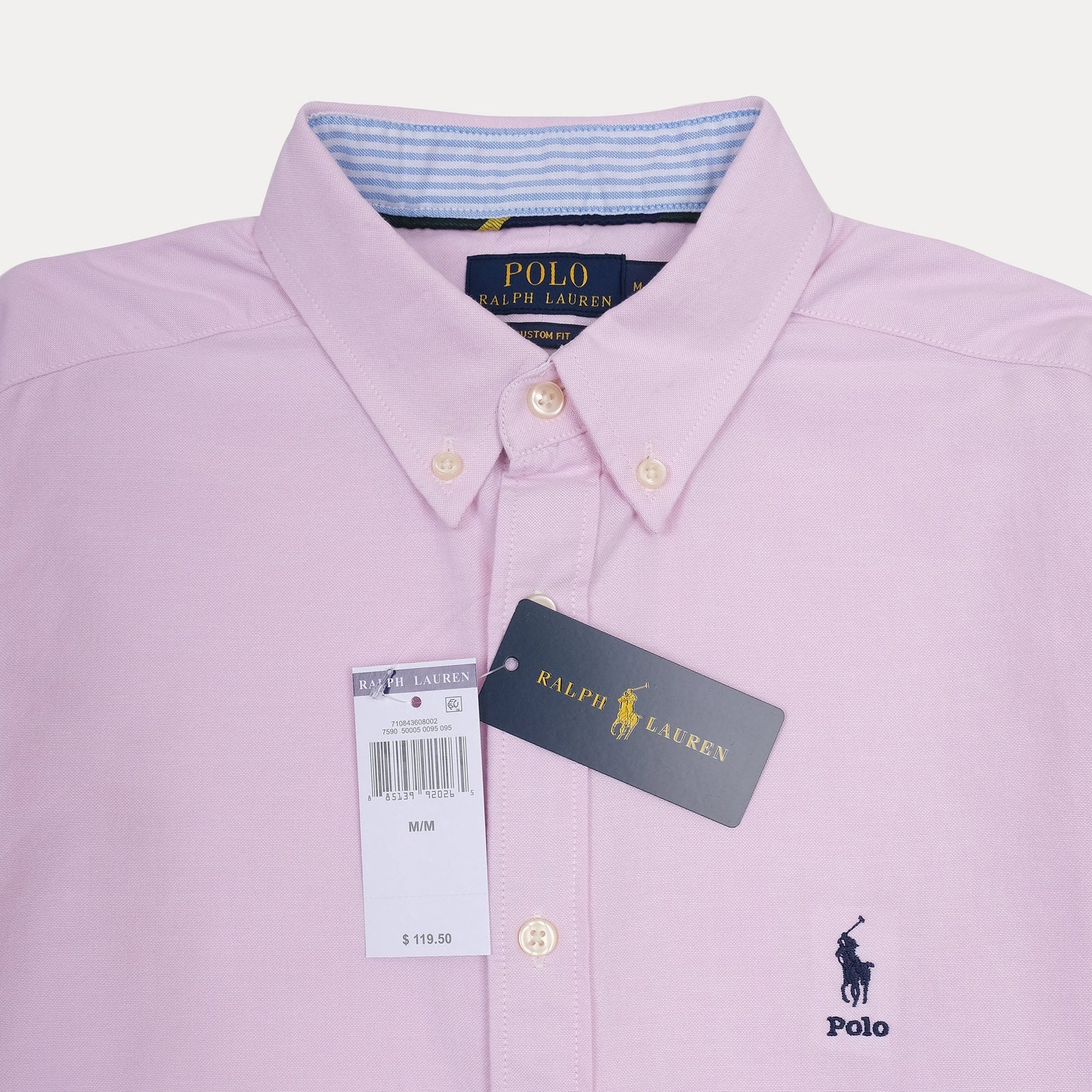 POLO RALPH LAUREN Blush Petal Classic Fit Long Sleeve Button-Down Shirt